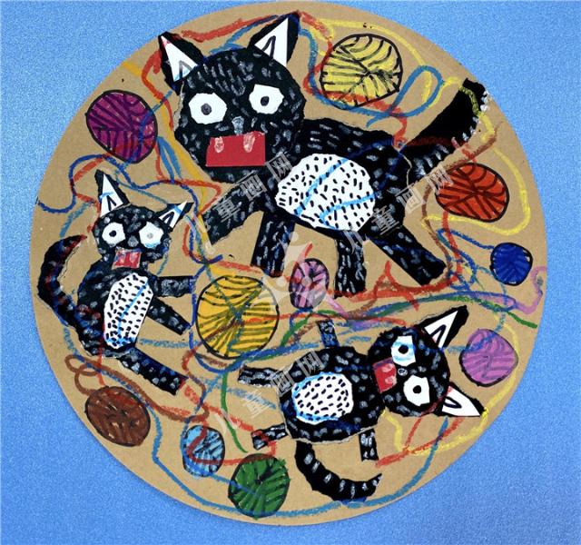 调皮的小花猫