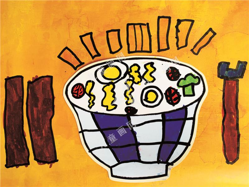 美味的大碗宽面