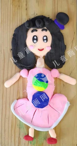 粘土作品——快乐的我