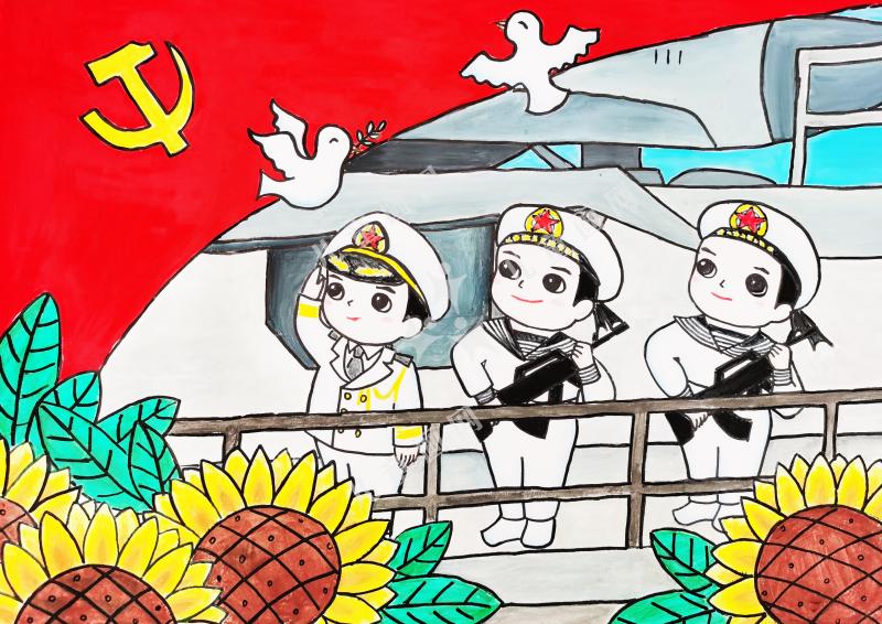 航向党指引，海娃向前进