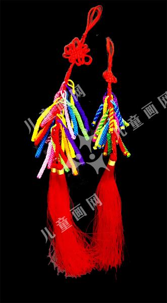 绳结——玉米结鞭炮