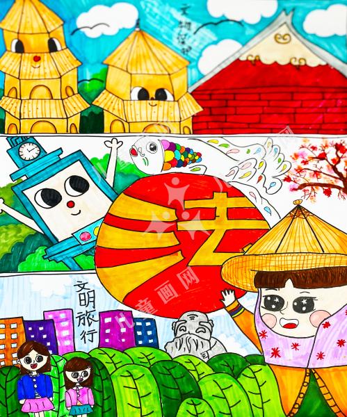 保护文物共创文明