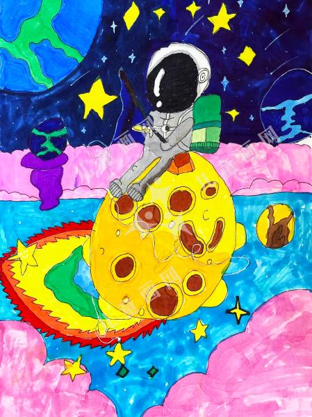 遨游太空