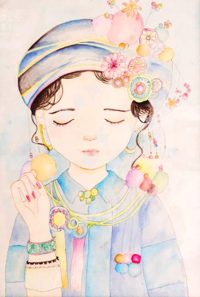 民族少女
