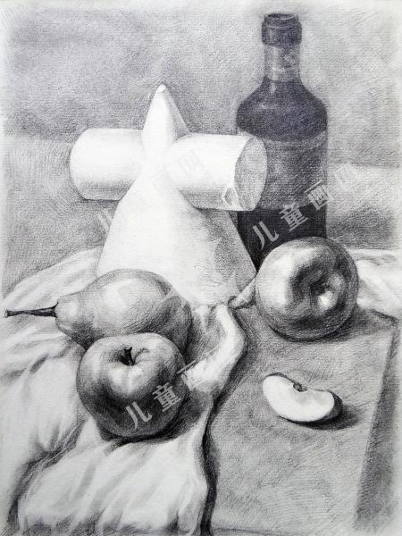 素描静物2