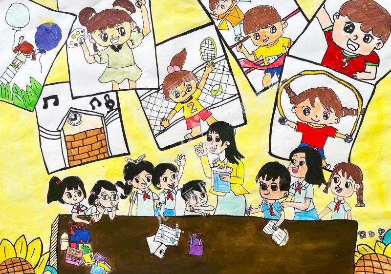 多彩的校园生活