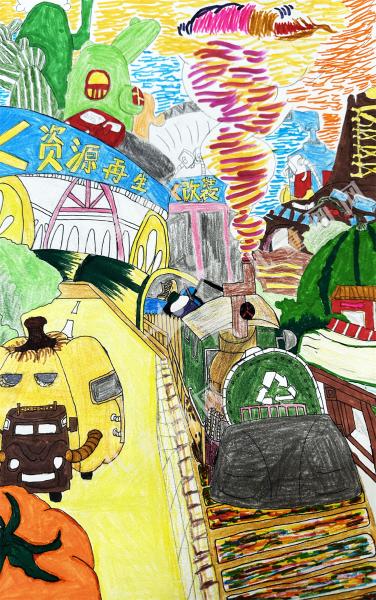 可回收资源列车