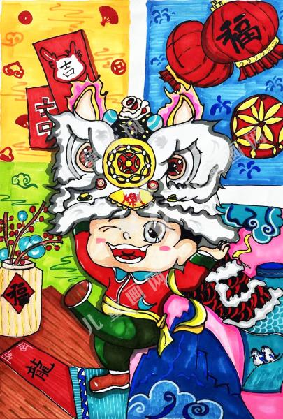 中国传统舞狮