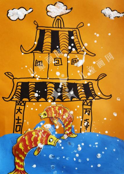 鲤鱼跃龙门