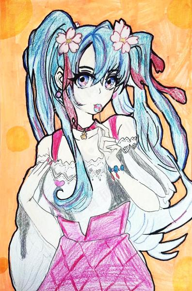 动漫女孩